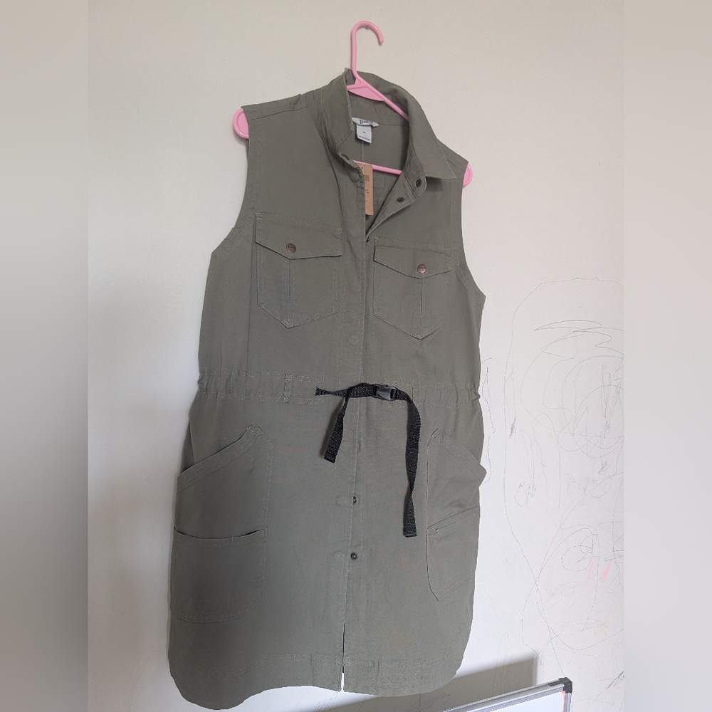 Duluth Trading Women's Rootstock Gardening Tunic Vest M L